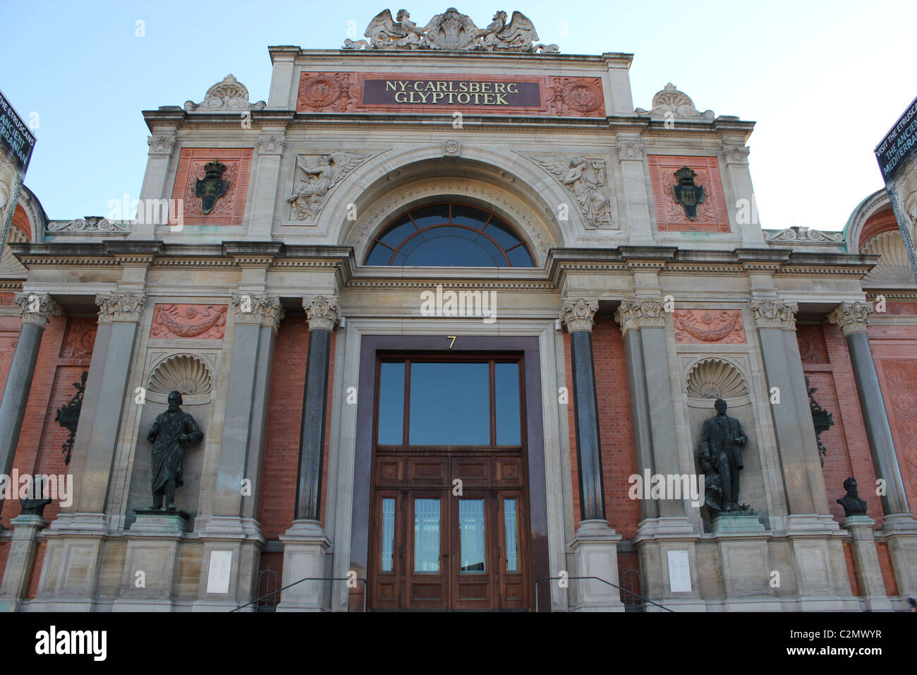 Ny Carlsberg Glyptotek museum in Copenhagen. Stock Photo