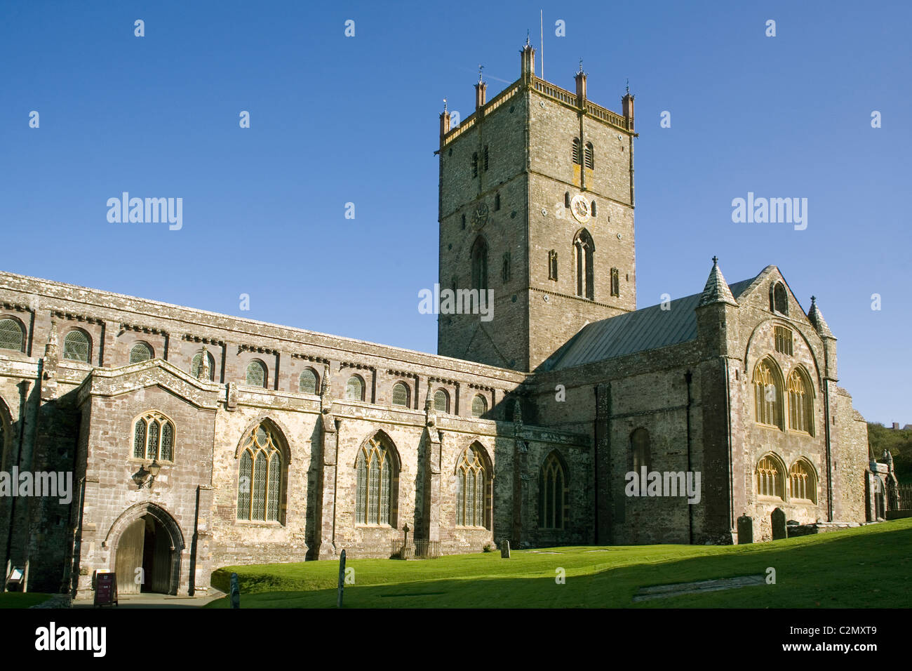 Wales Dyfed St.Davids cathedral Stock Photo