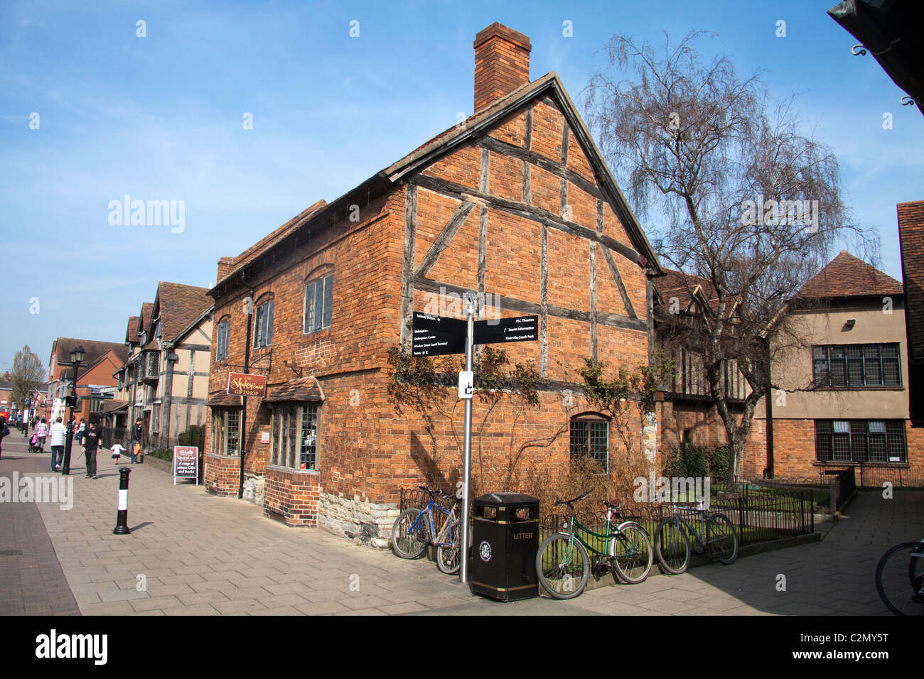 William Shakespeare House Stock Photo Alamy