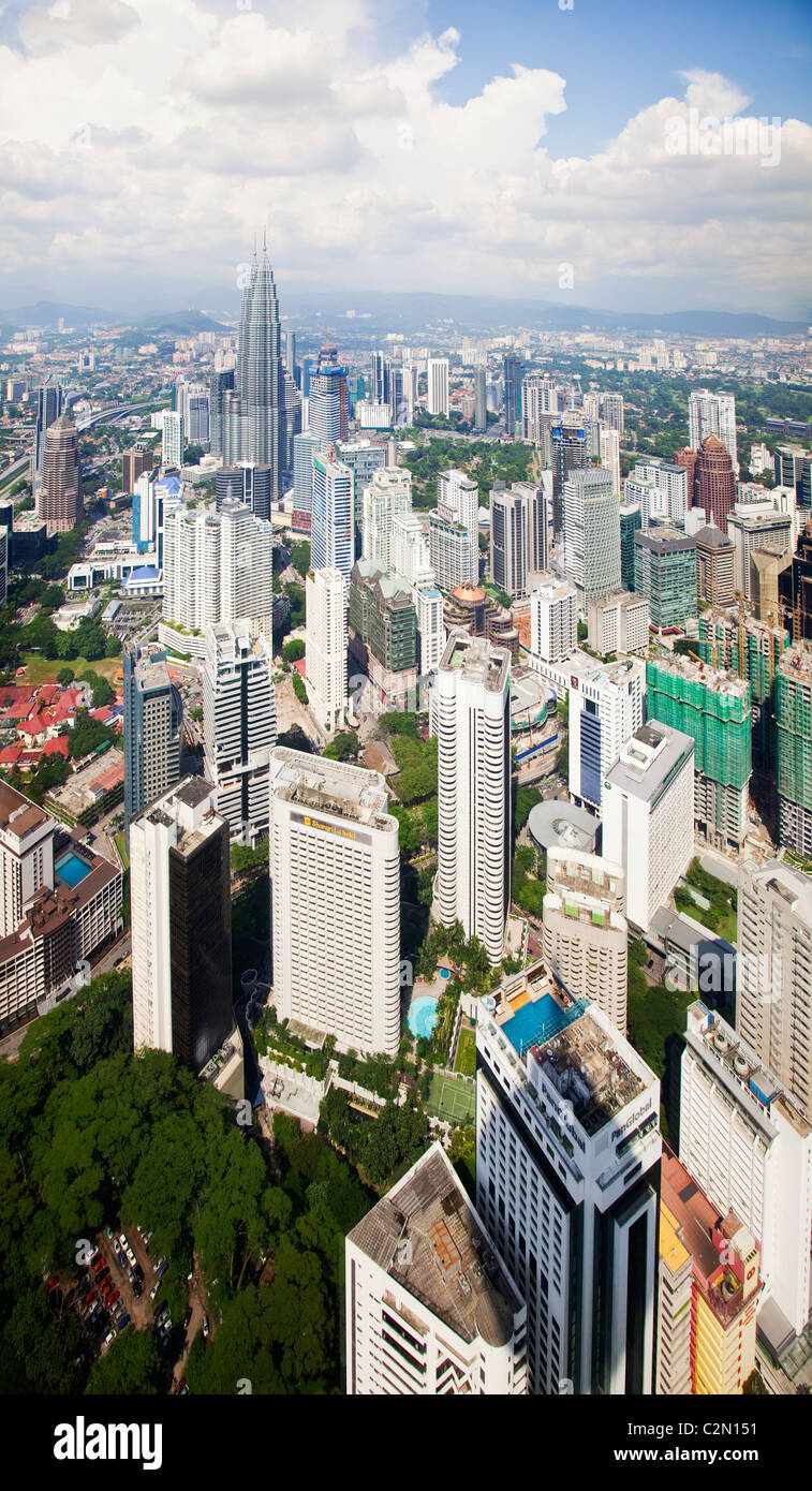 Kuala Lumpur Skyline Stock Photo