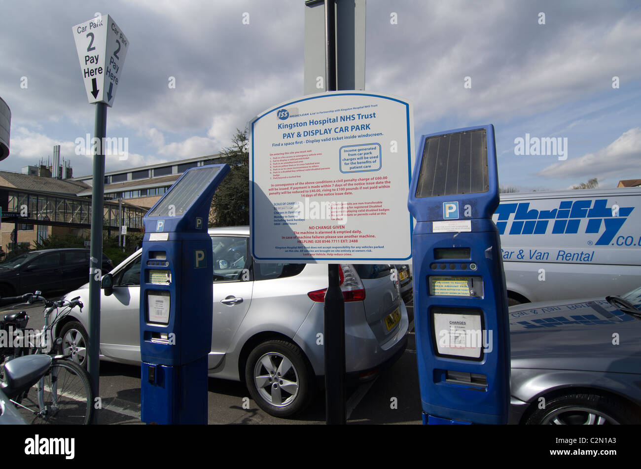 Hospital car park machine hires stock photography and images Alamy