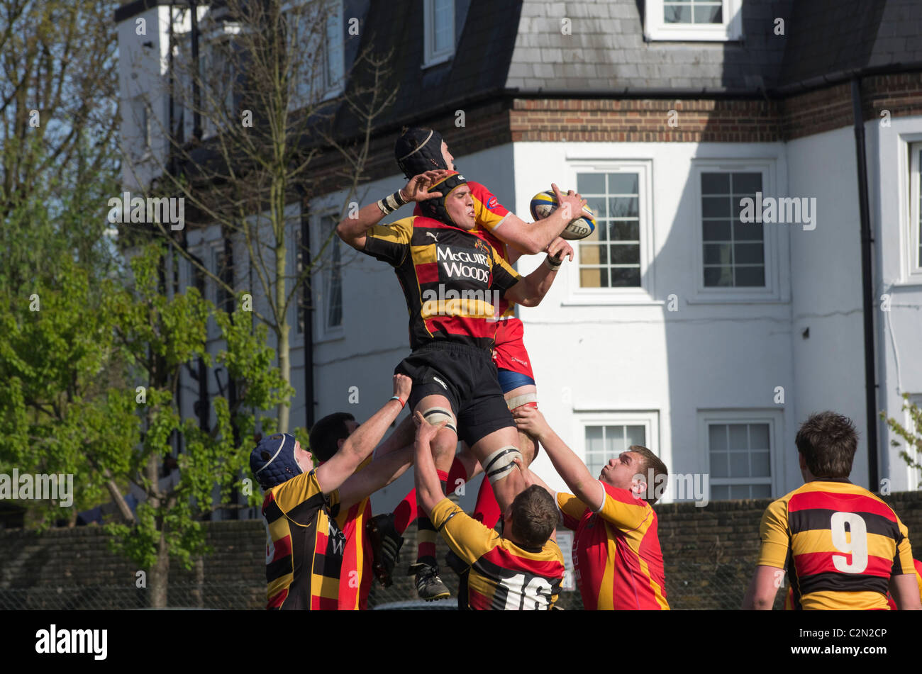 Richmond Rugby Football Club in action Stock Photo Alamy