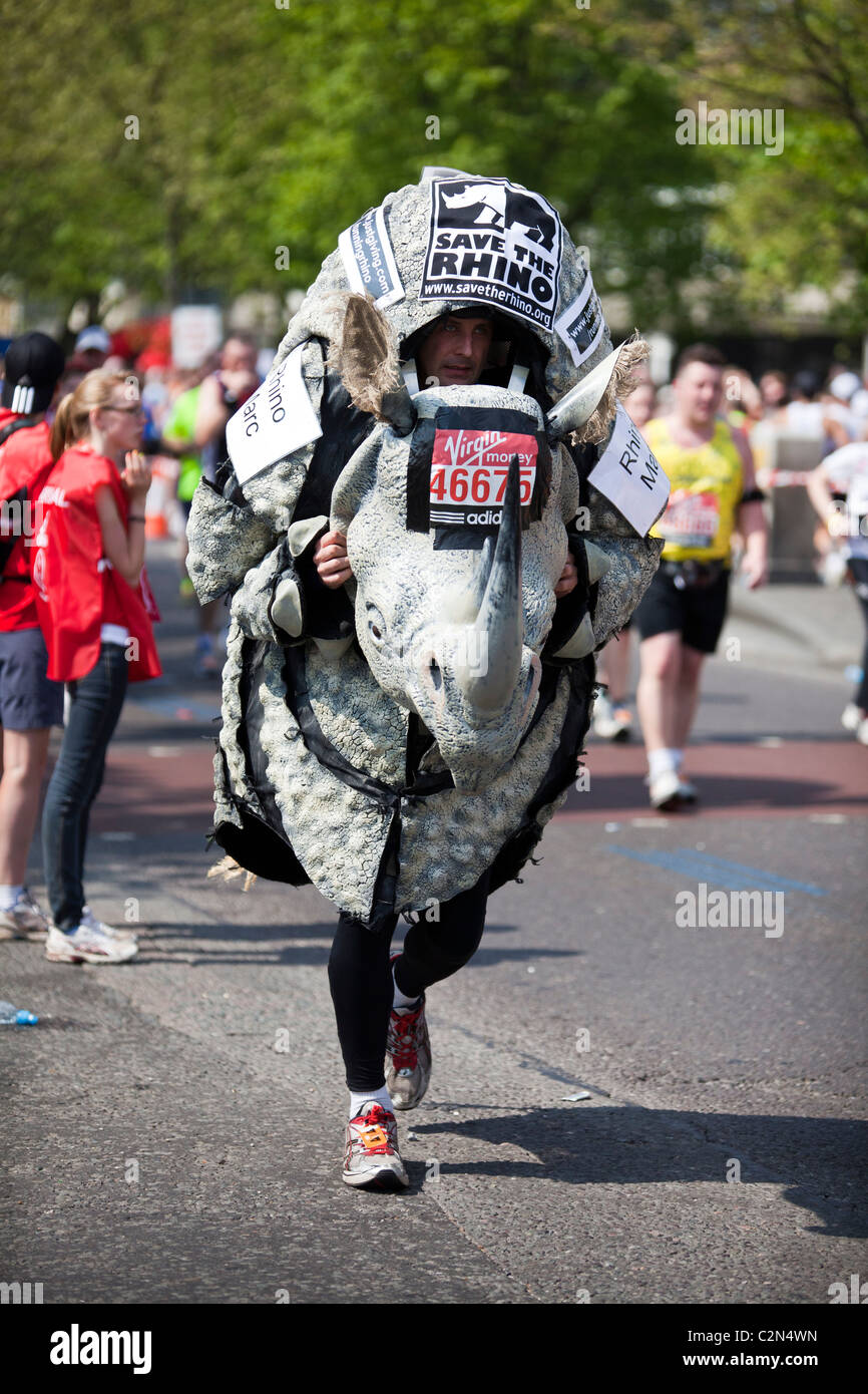 The Virgin London Marathon 2011 Stock Photo Alamy