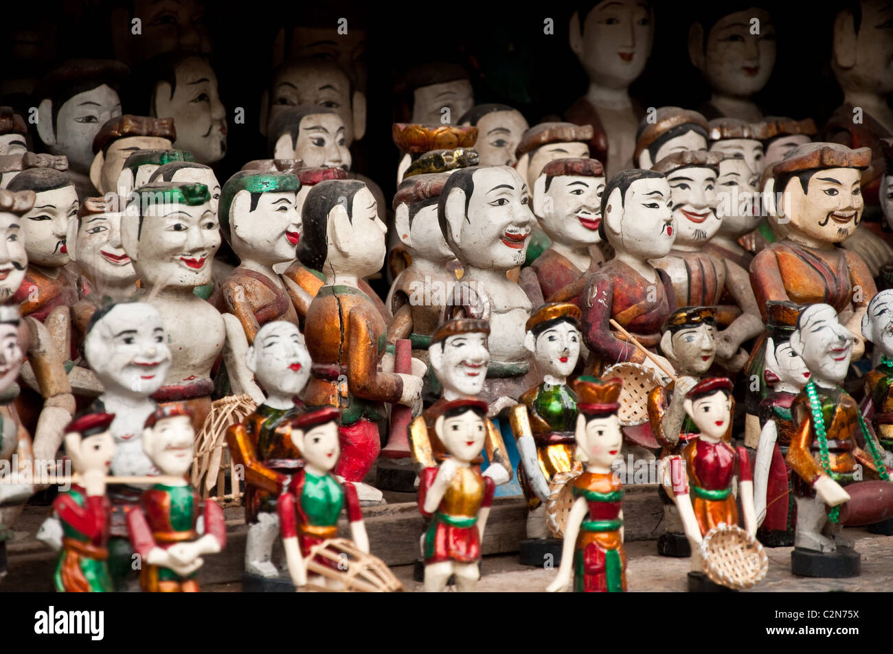 Traditional Vietnamese Water puppets, Hanoi Stock Photo Alamy