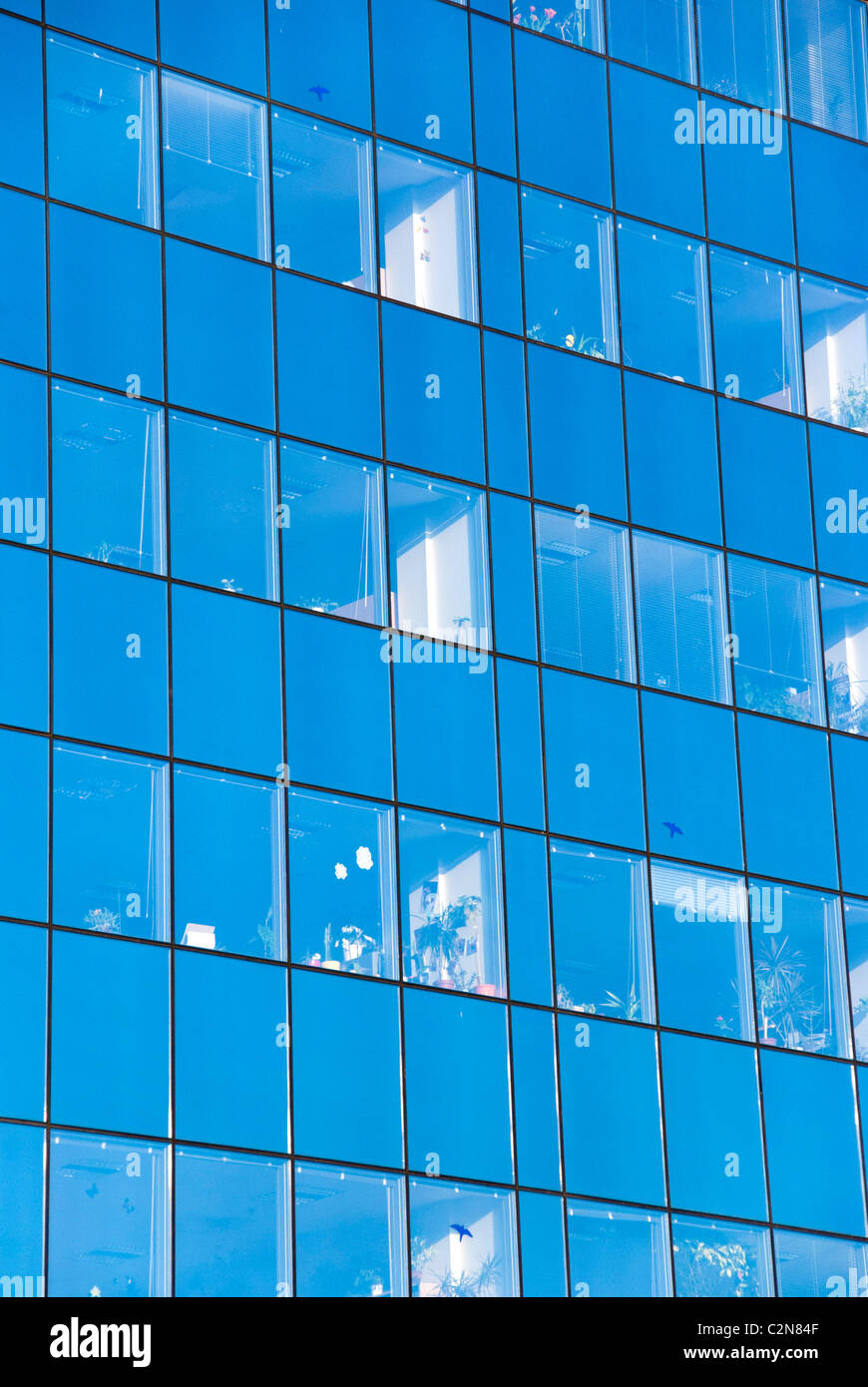 windows pattern of a modern building Stock Photo