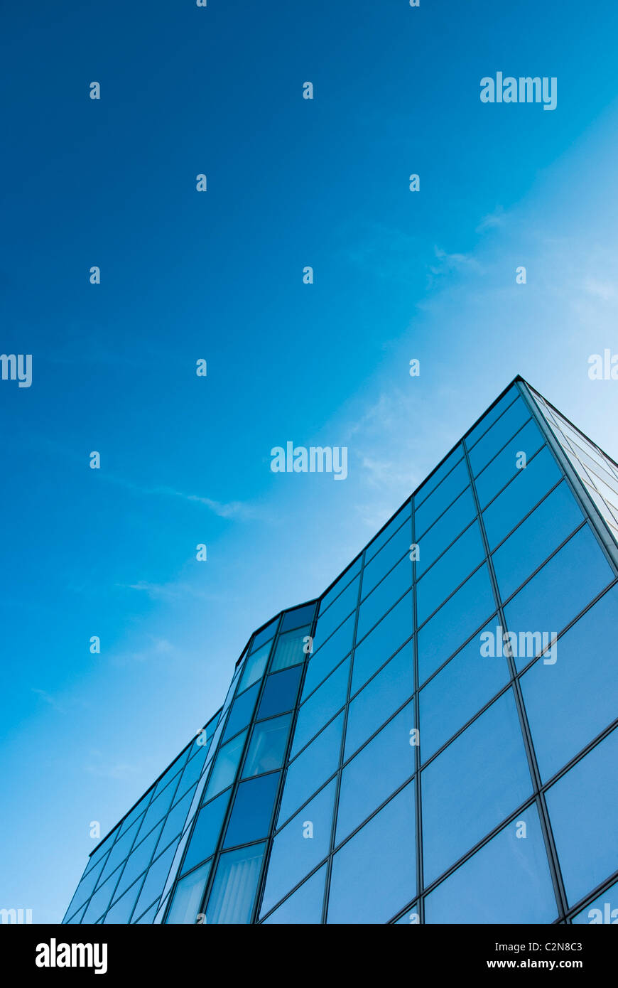 modern glass building Stock Photo