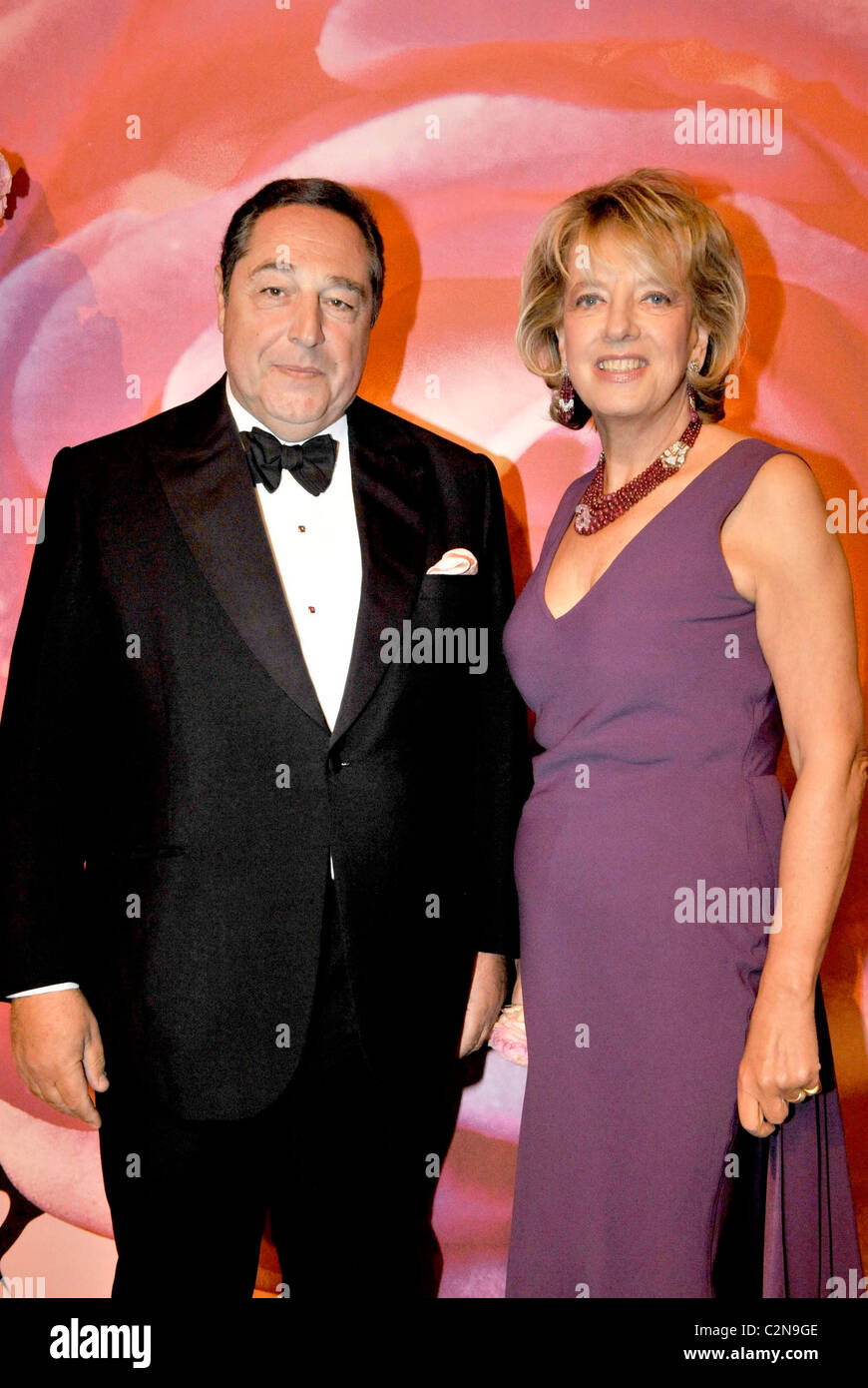 Bechara El Khoury and his wife 2008 Monte Carlo Rose Ball 'Movida' held