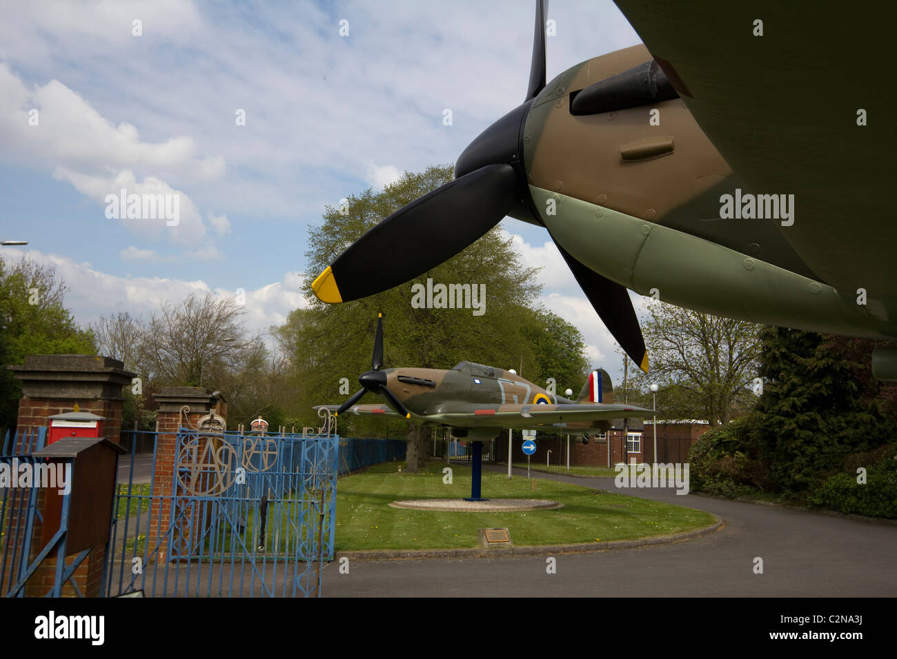 ST RAF CHAPEL OF REMEMBRANCE Biggin Hill, Kent, england Stock