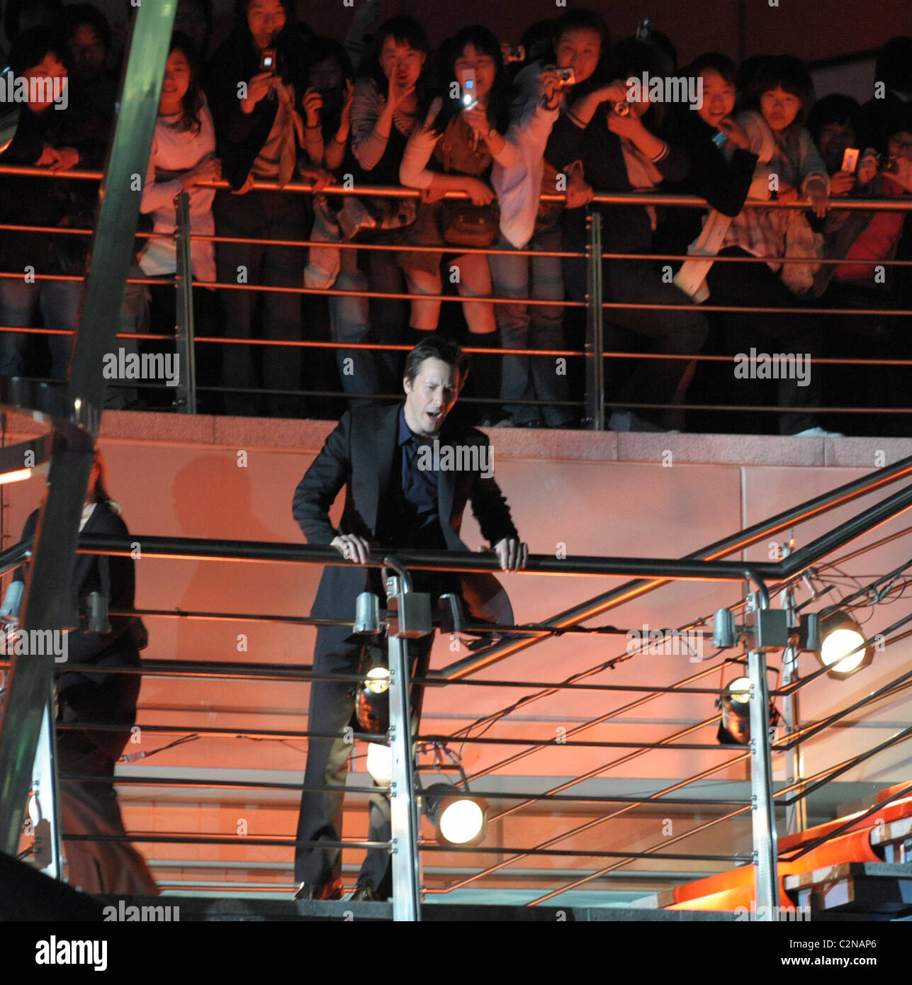 Actor Keanu Reeves 'Street Kings' Premiere Seoul, South Korea - 17.04. ...