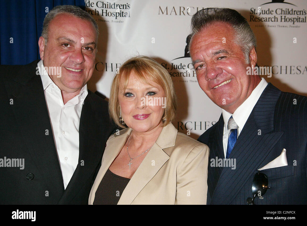 Vincent Curatola, Maureen Curatola and Tony Sirico St. Jude's Children