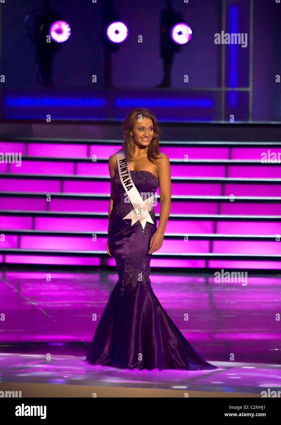 Miss Montana Tori Wanty Miss USA Preliminary Competition held at