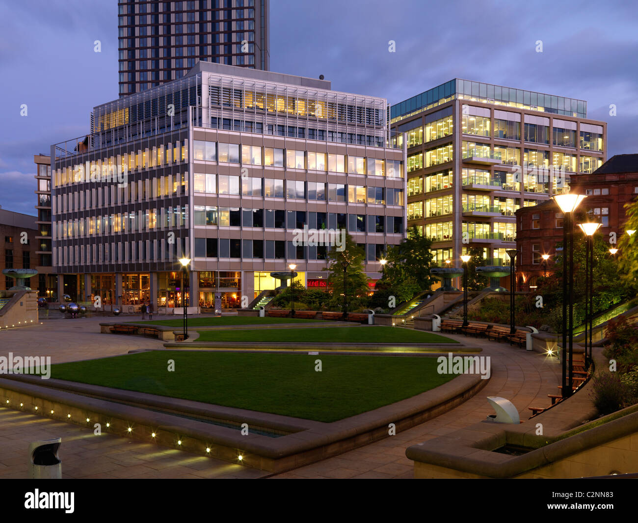 Sheffield city centre offices hires stock photography and images Alamy