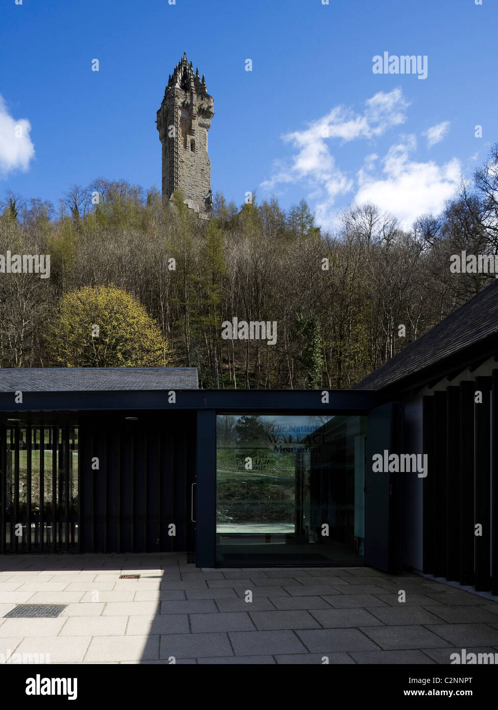 Wallace Monument Visitors Centre, Stirling. Stock Photo