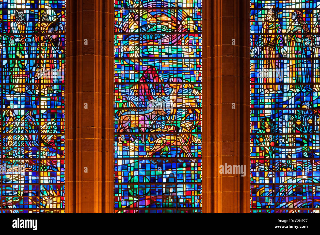 Liverpool cathedral stained glass hires stock photography and images