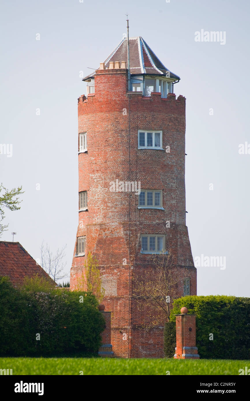Belle View Tower Briningham  Norfolk UK Stock Photo