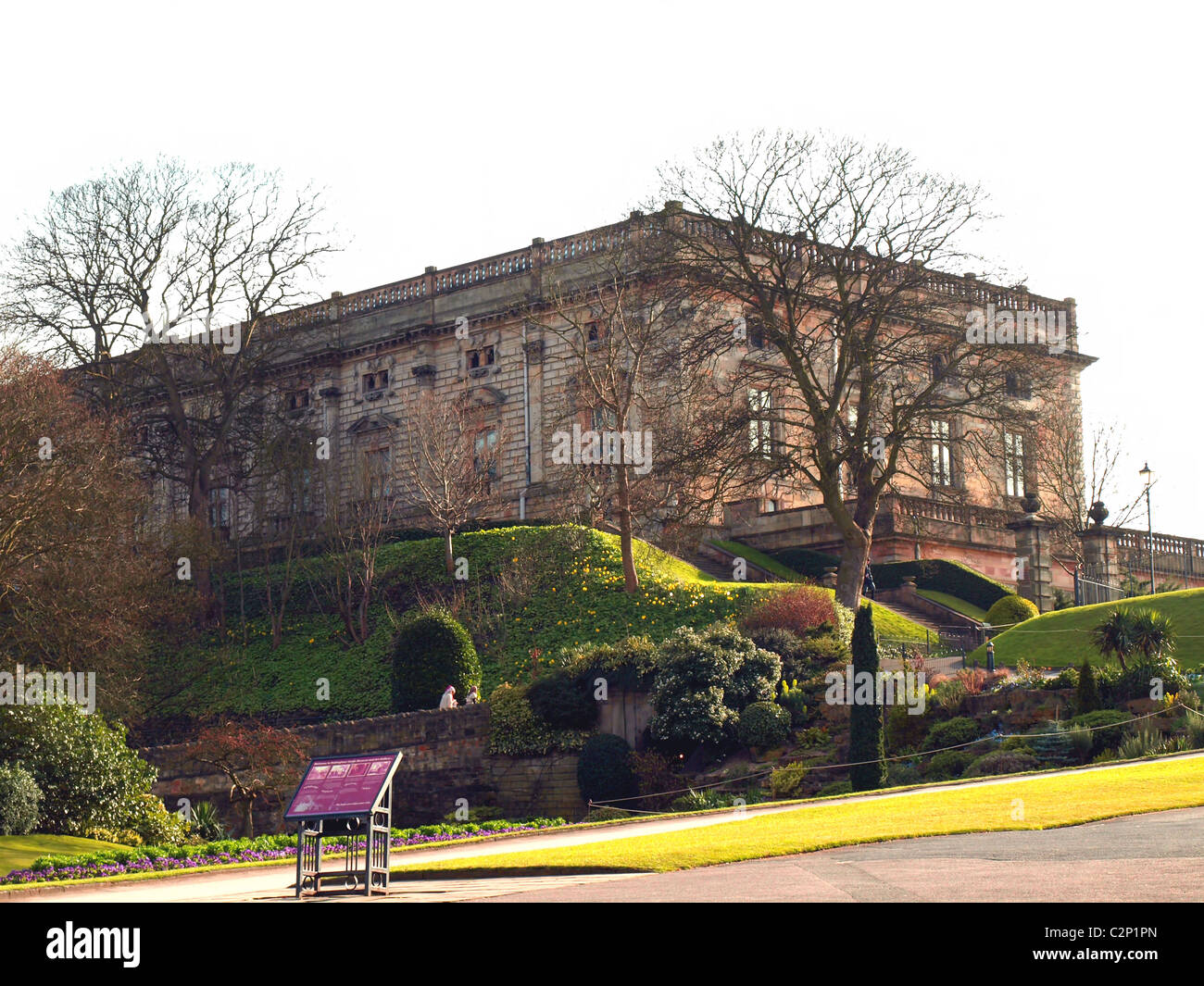 Nottingham Castle,England,UK Stock Photo Alamy