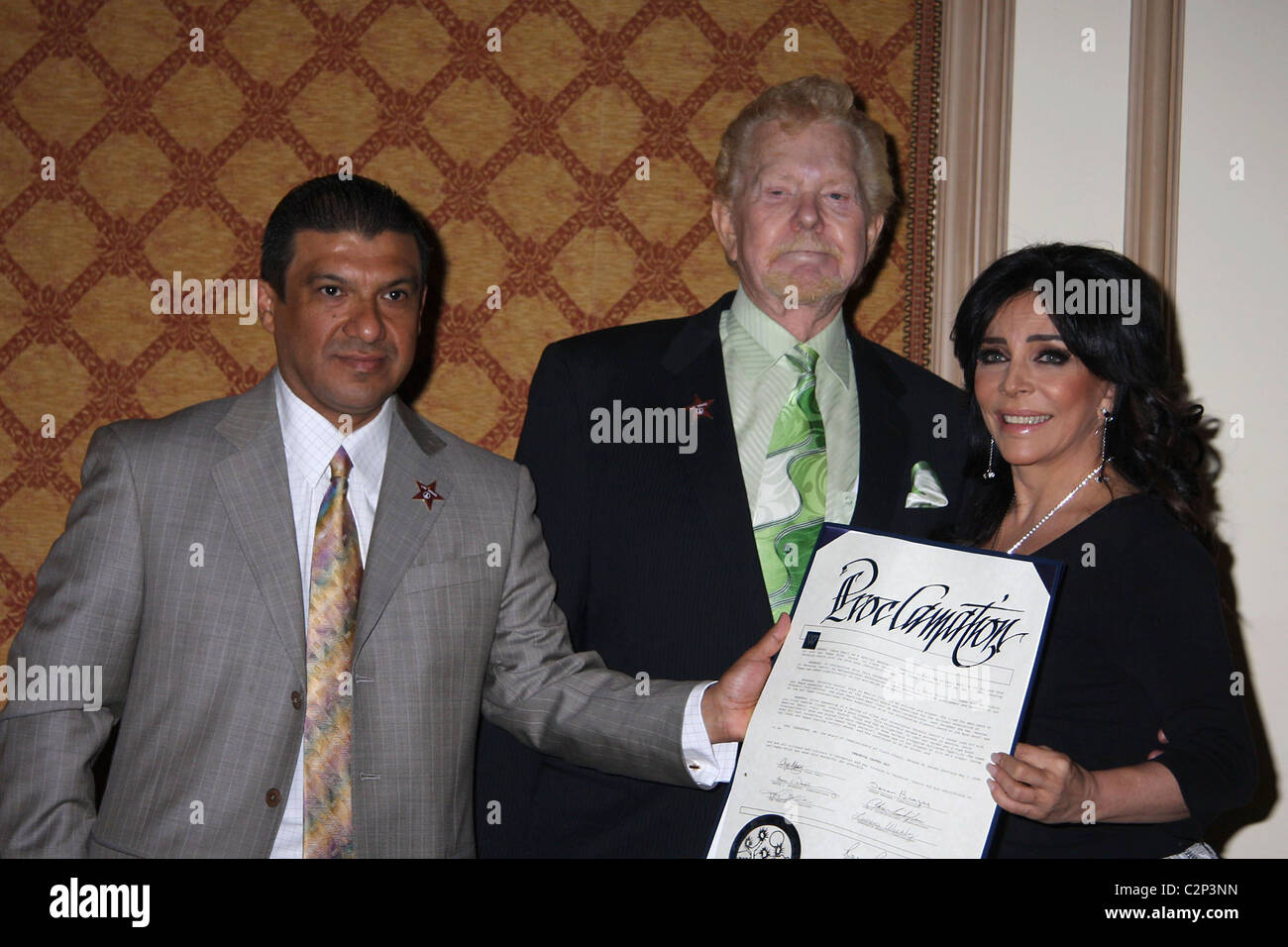 Actress and Singer Veronica Castro honored with a star on the Las Vegas