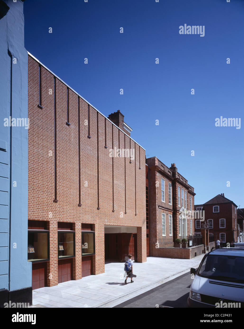 Pallant House Gallery, Chichester . New entrance with original house