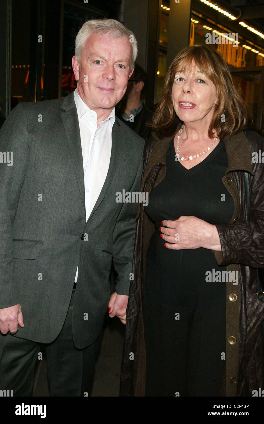 John Barrett and Frances De La Tour Opening Night of 'Les Liaisons Dangereuses' at the American Airlines Theatre New York City, Stock Photo