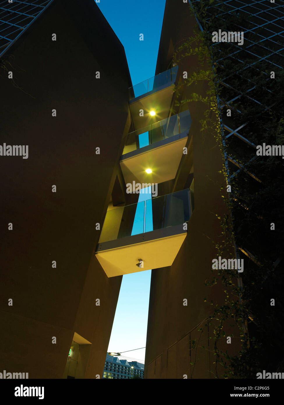 Commercial building, Rimini Stock Photo - Alamy