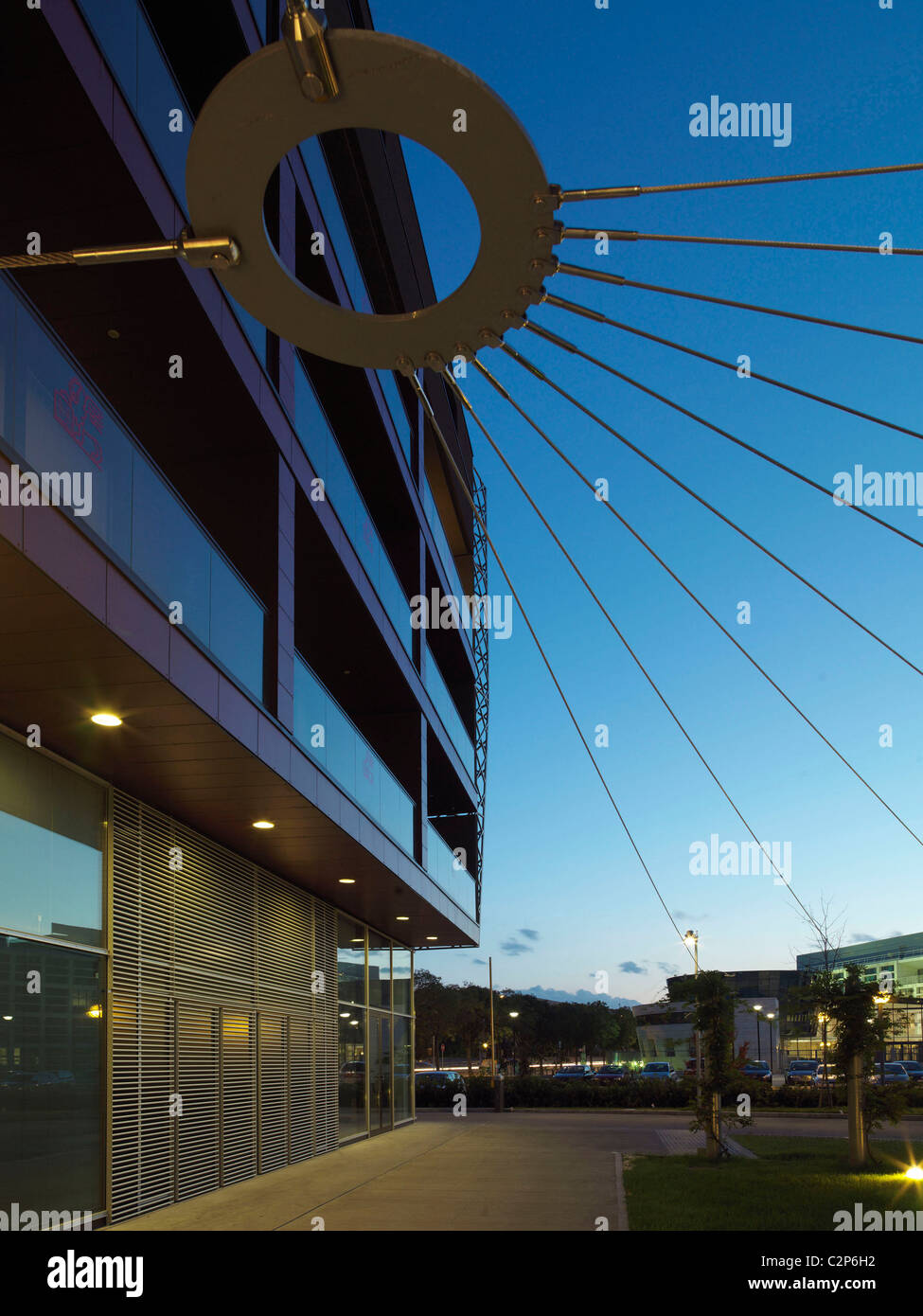 Commercial building, Rimini Stock Photo - Alamy