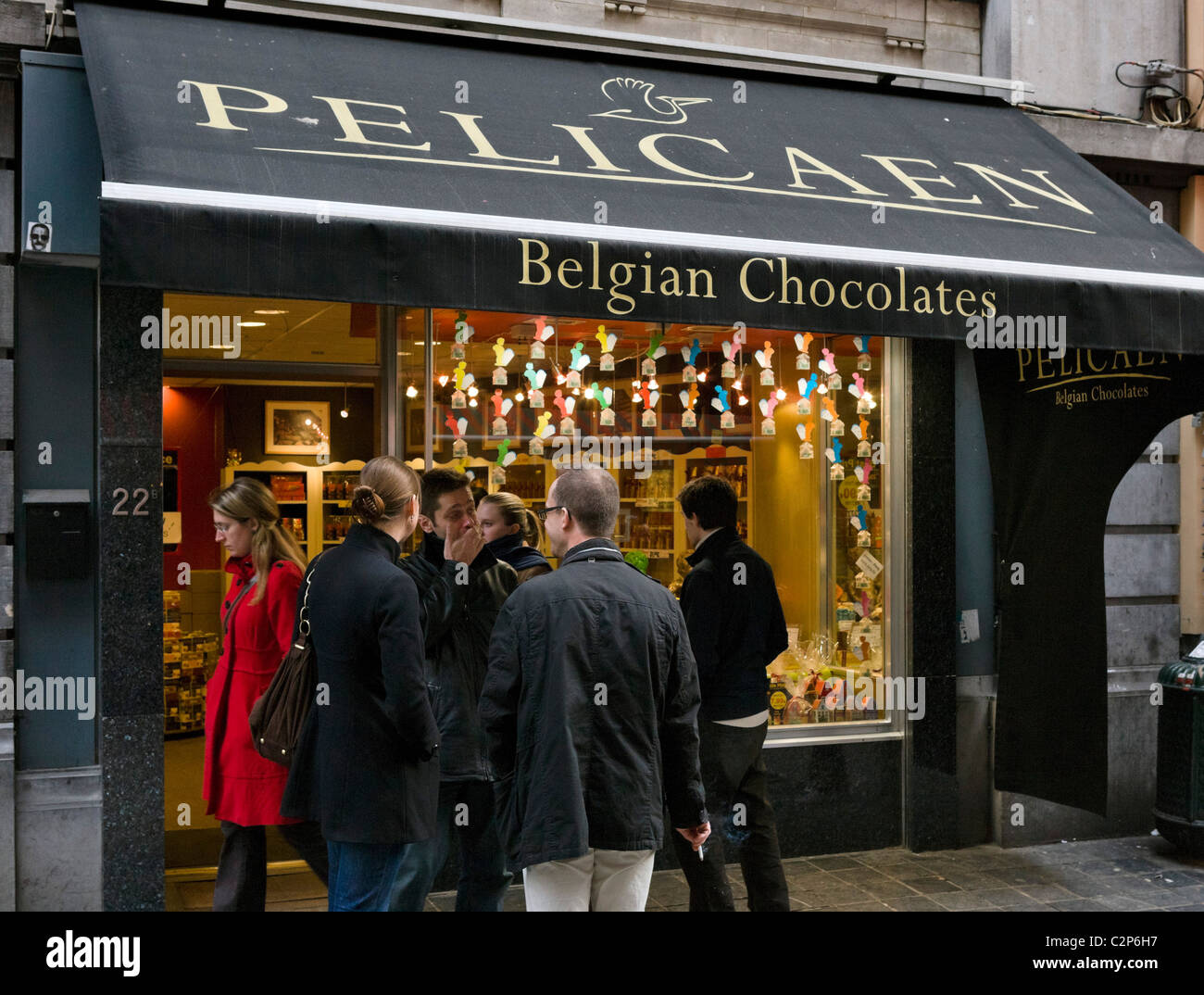 Chocolate shop in the city centre, Brussels, Belgium Stock Photo Alamy