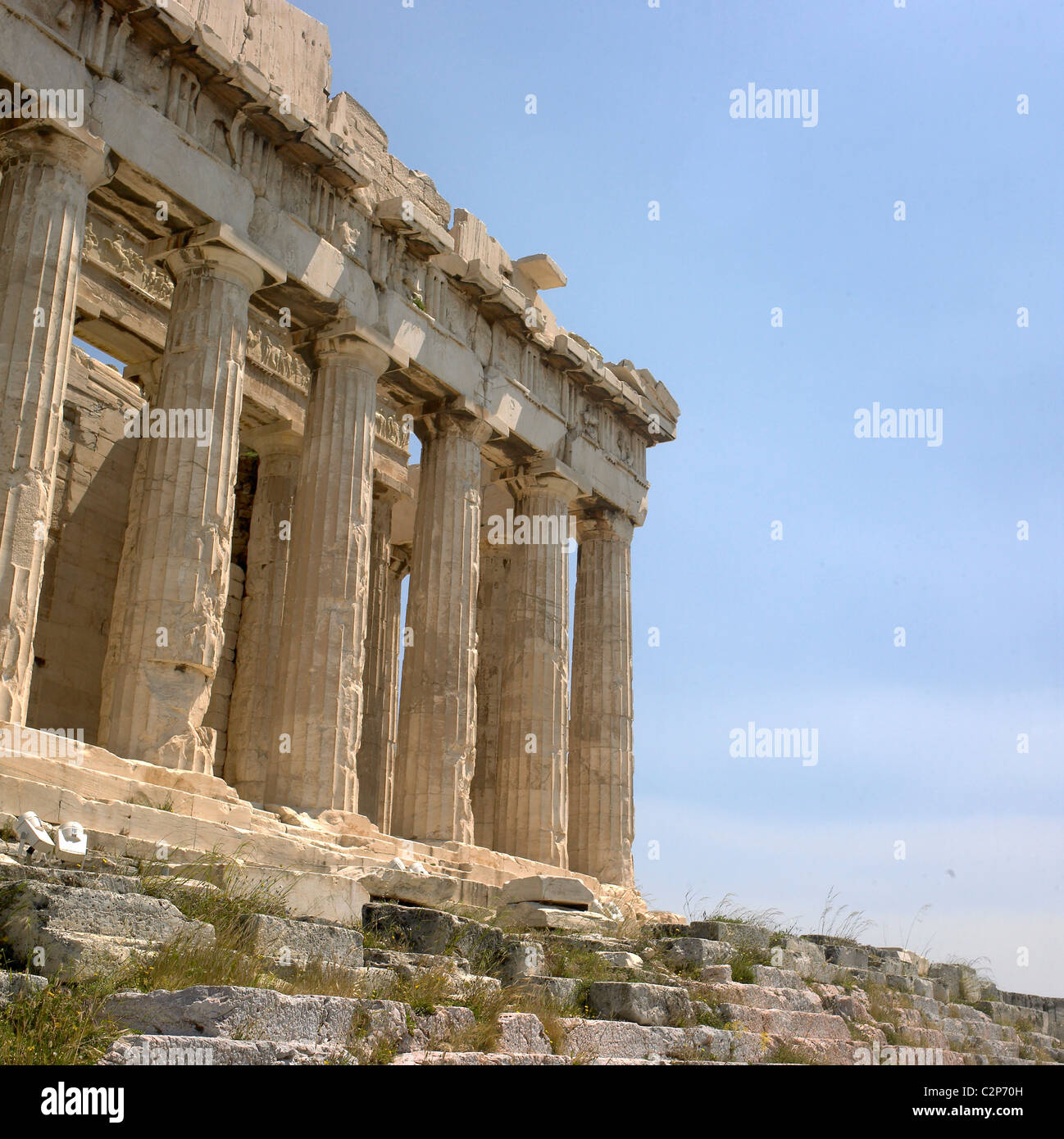 Athens Acropolis Stock Photo