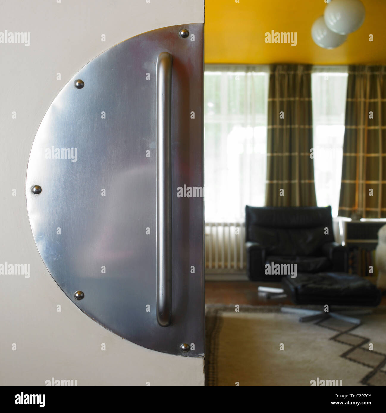 Concrete House Bristol Stock Photo Alamy