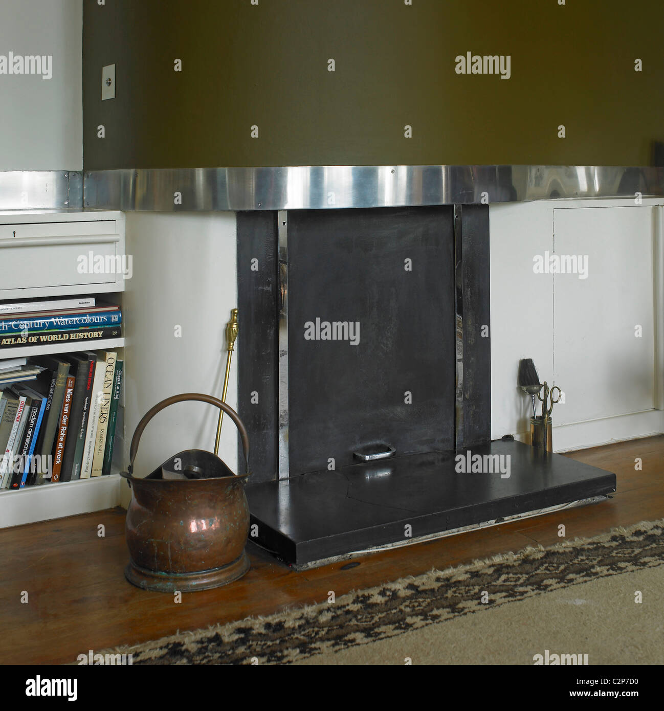 Concrete House Bristol Stock Photo Alamy