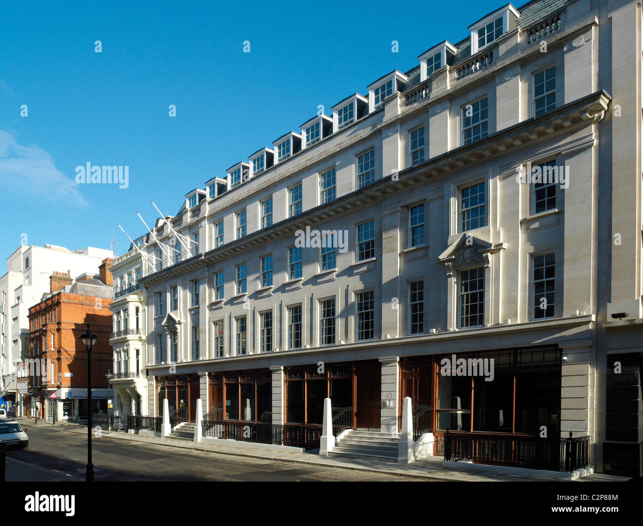 Old Burlington Street, London Stock Photo