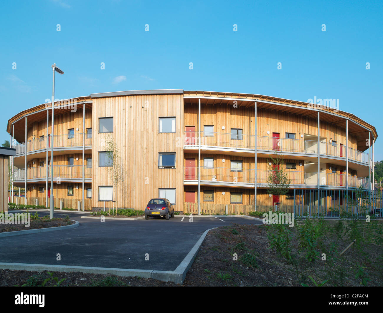 Housing development Huddersfield Stock Photo Alamy