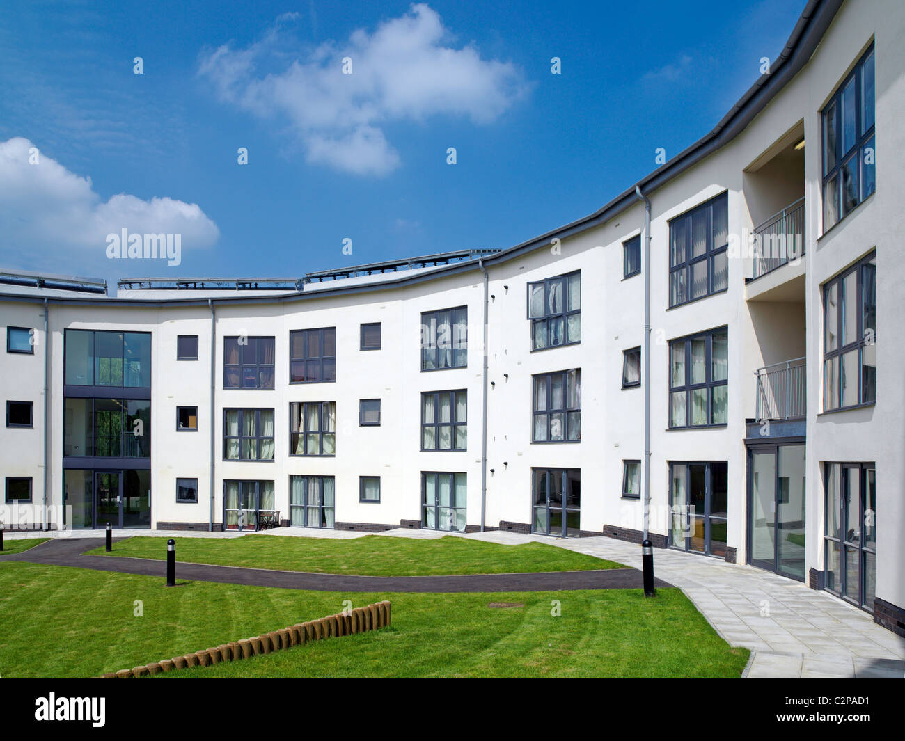 Housing development Huddersfield Stock Photo Alamy