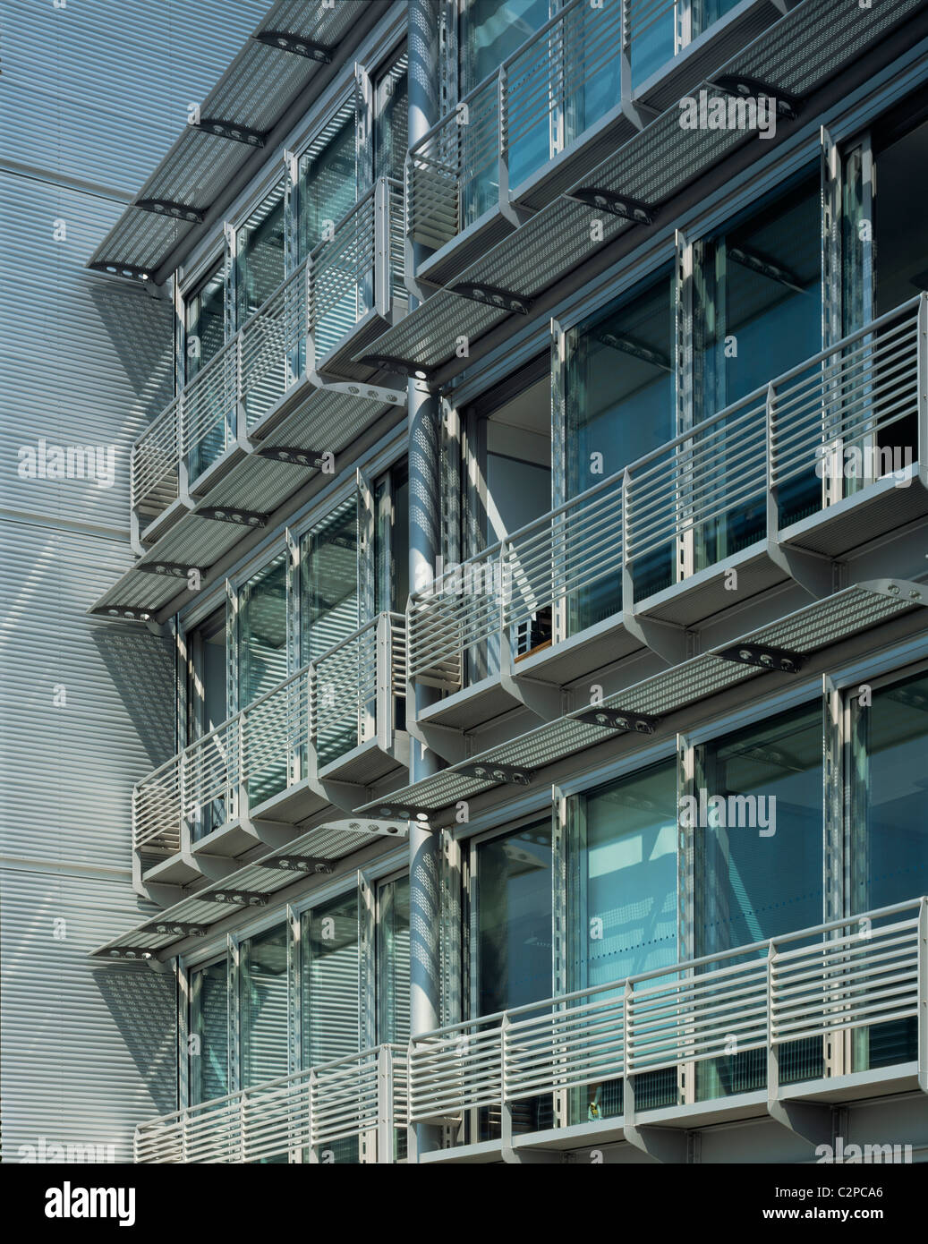 DSS, Newcastle upon Tyne. Exterior facade detail Stock Photo Alamy