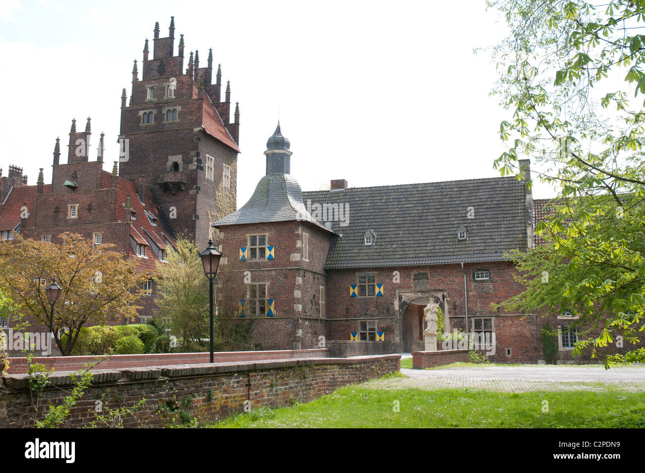 Schloss Heesen, Hamm, Nordrhein-Westfalen, Deutschland Stock Photo ...