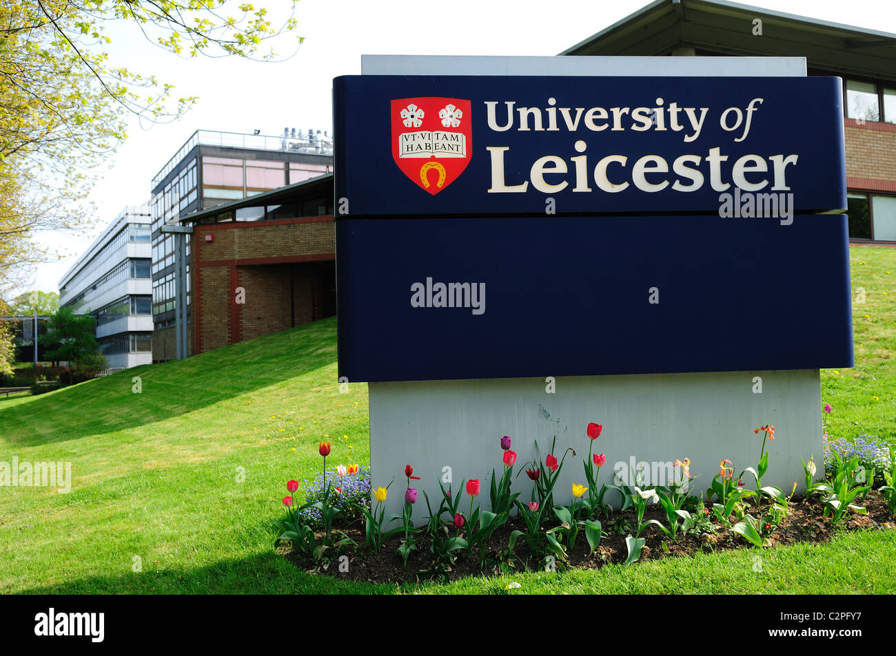 University OF Leicester Stock Photo Alamy