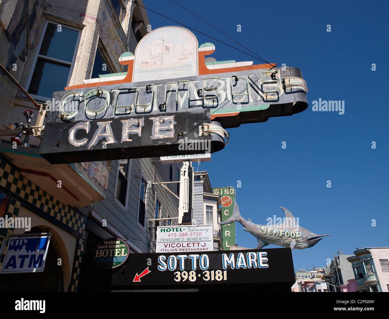 Columbus cafe hi-res stock photography and images - Alamy