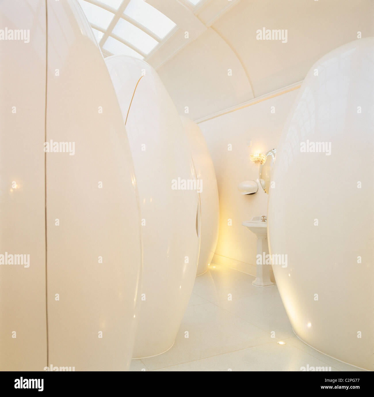 Sketch, London. WC Pods Stock Photo Alamy