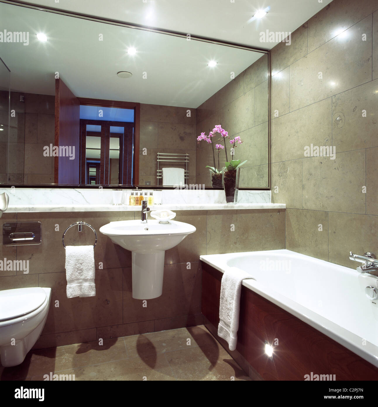 G Hotel, Galway, Ireland BathroomDesigner, Philip Treacey Stock Photo Alamy