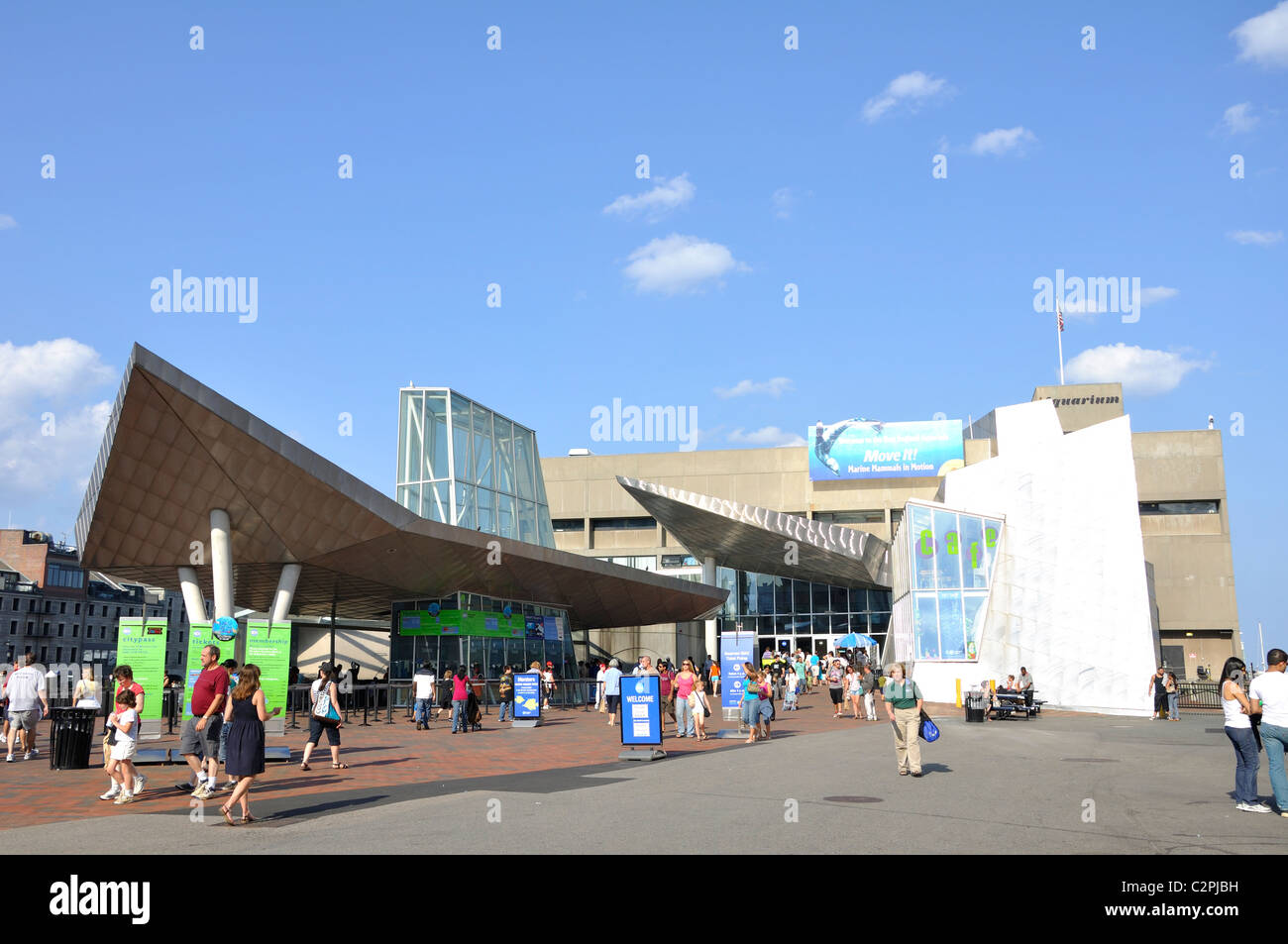 New England Aquarium in Boston, Massachusetts, USA Stock Photo Alamy