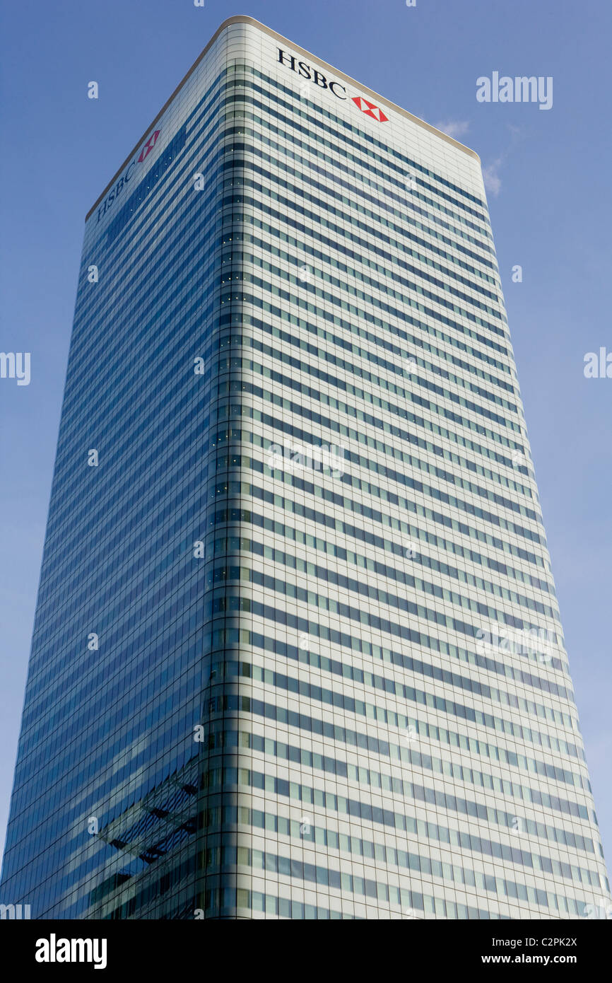 HSBC Headquarters Canary Wharf Stock Photo - Alamy