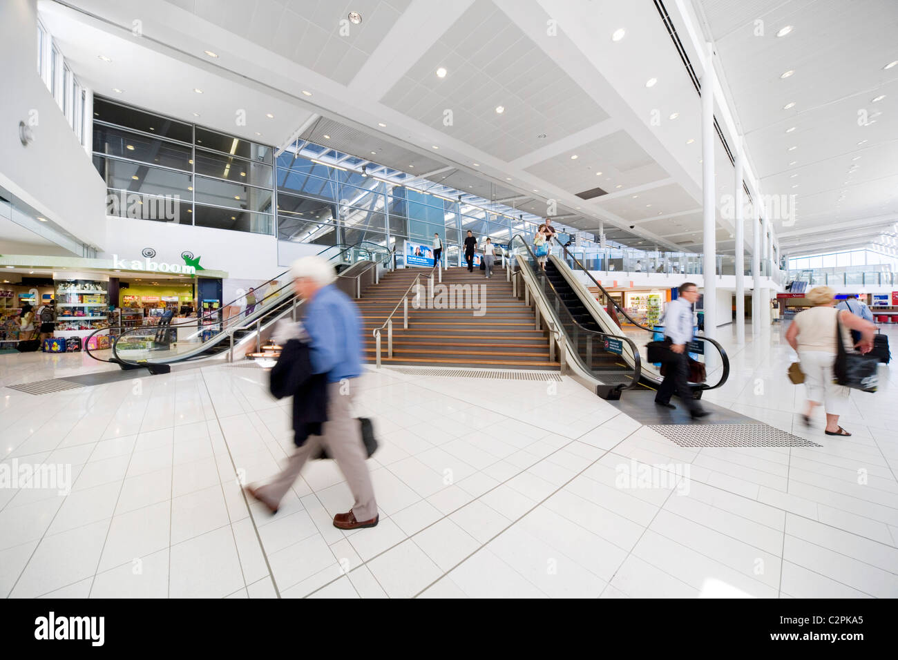 Terminal 2, Sydney Airport, Australia. Stock Photo