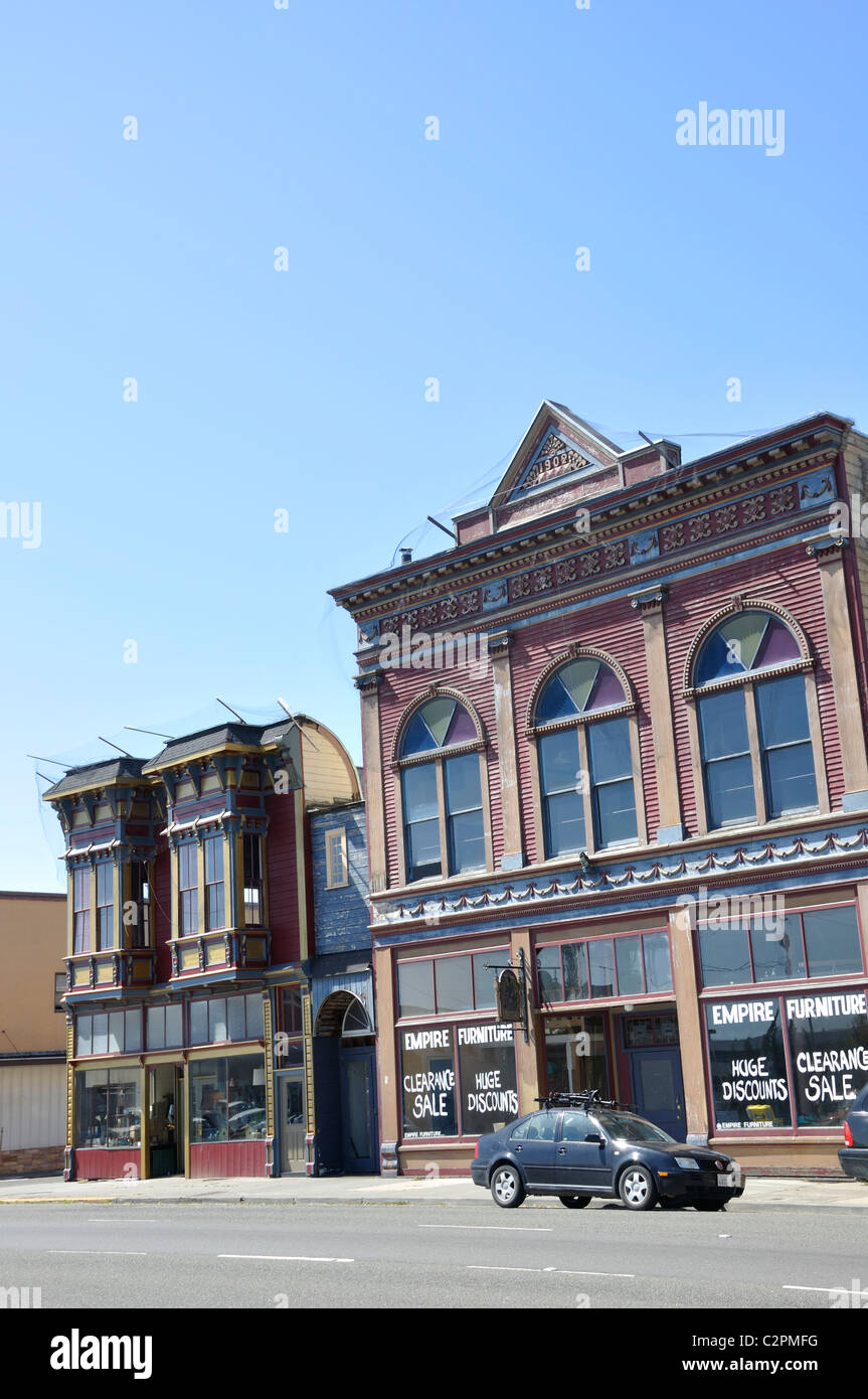 Victorian houses, Eureka, California, USA Stock Photo Alamy