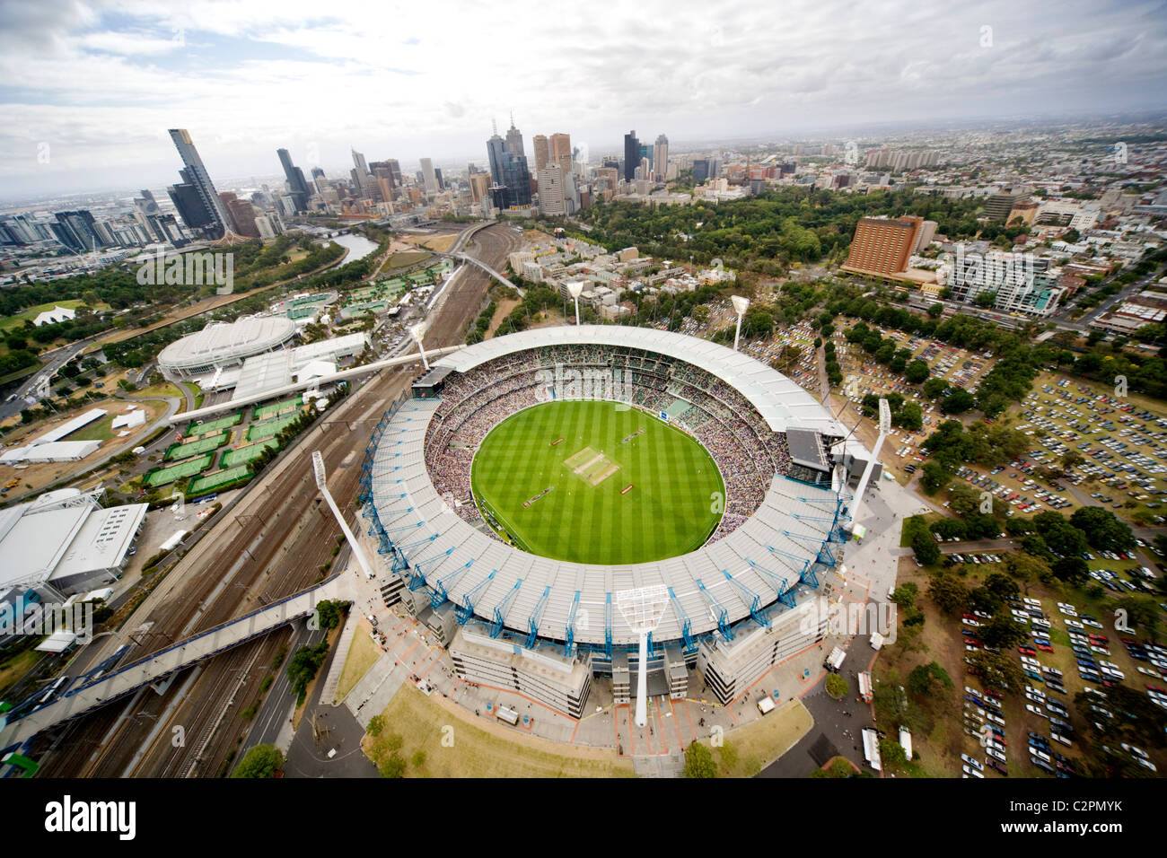 Melbourne Cricket Ground, MCG, Australia. Stock Photo