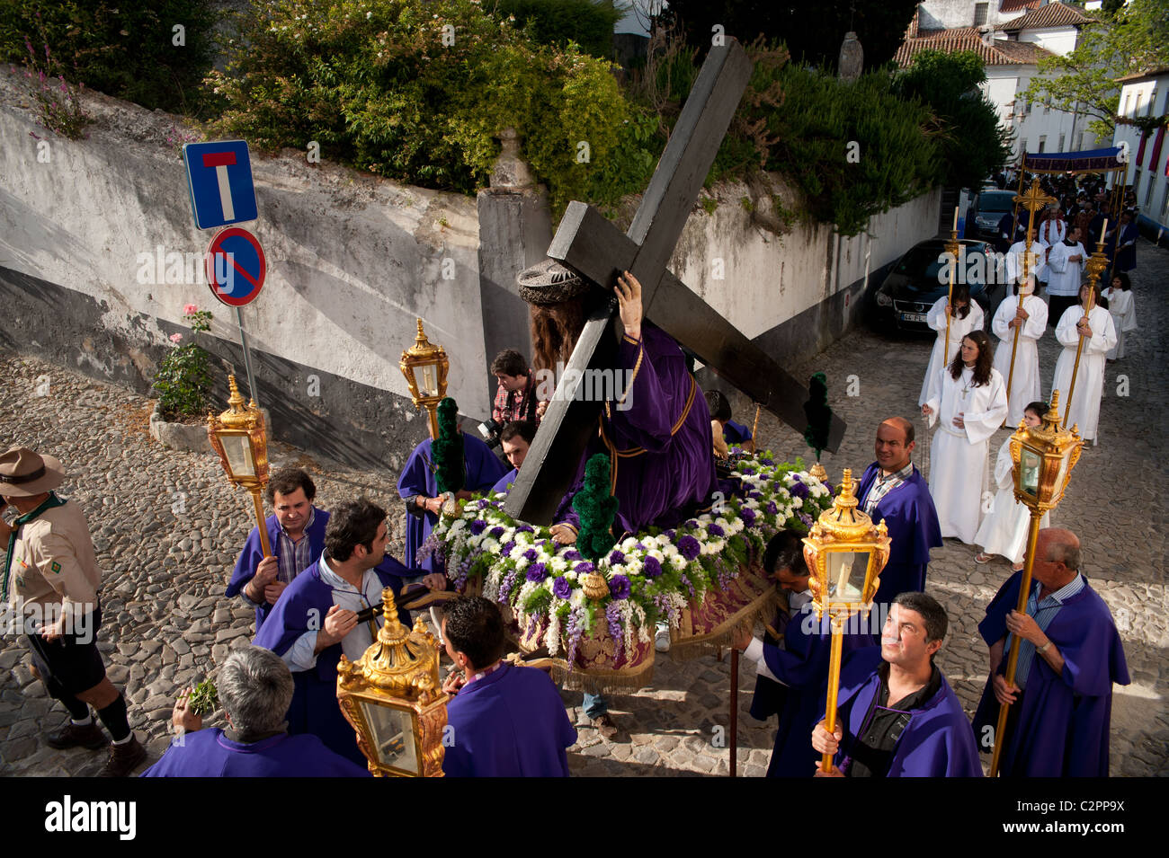 Procession of the stations hi-res stock photography and images - Alamy