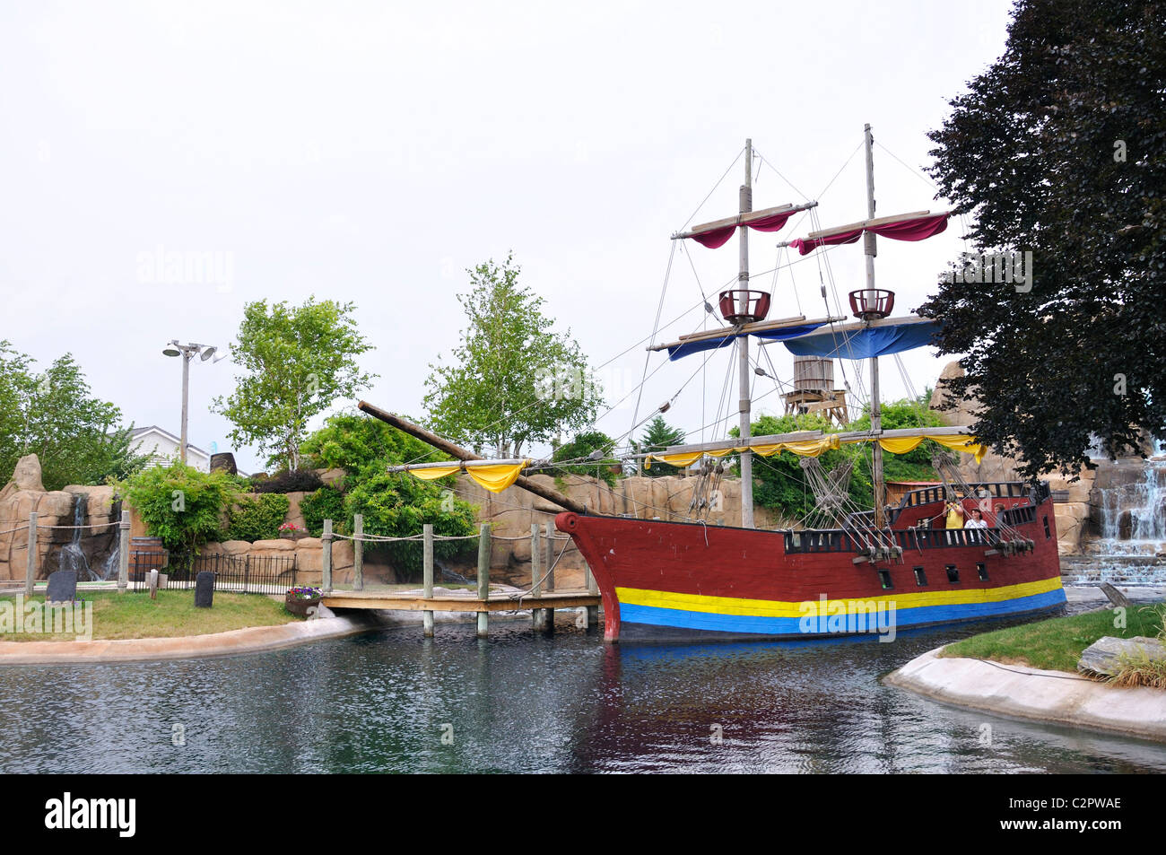 Lost Treasure miniature golf course, Ronks, Pennsylvania, USA Stock