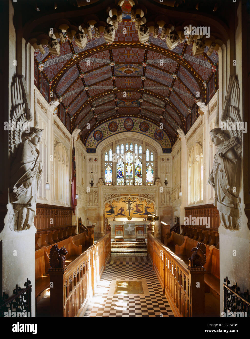 Inside st nicholas chapel hi-res stock photography and images - Alamy