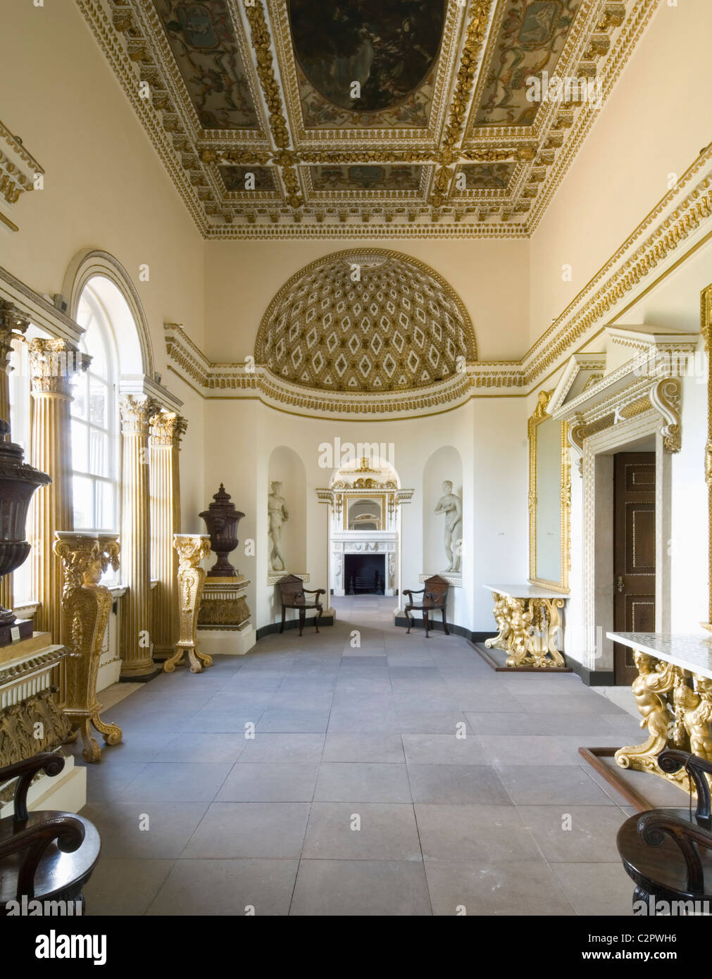 Chiswick House. The Gallery. 1729 Stock Photo