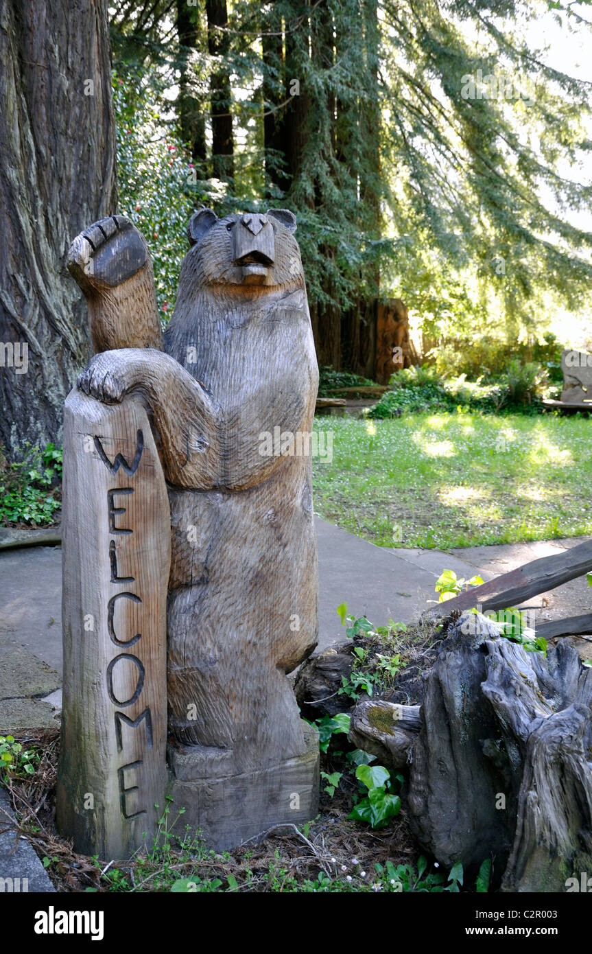 Redcrest Resort Cabins For Tourists In Redwoods National Park