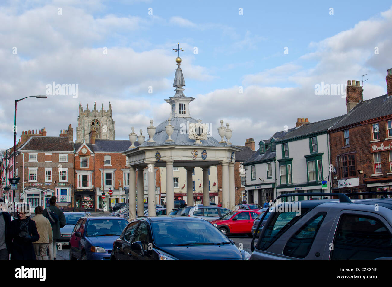 Beverley Market Cross, East Riding of Yorkshire, England, UK Stock Photo