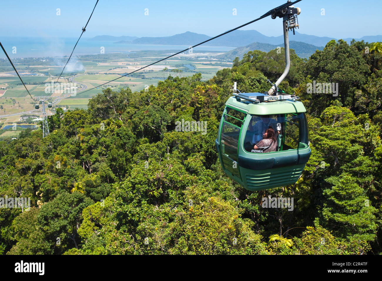 Skyrail Rainforest Cableway. Cairns, Queensland, Australia Stock Photo Alamy